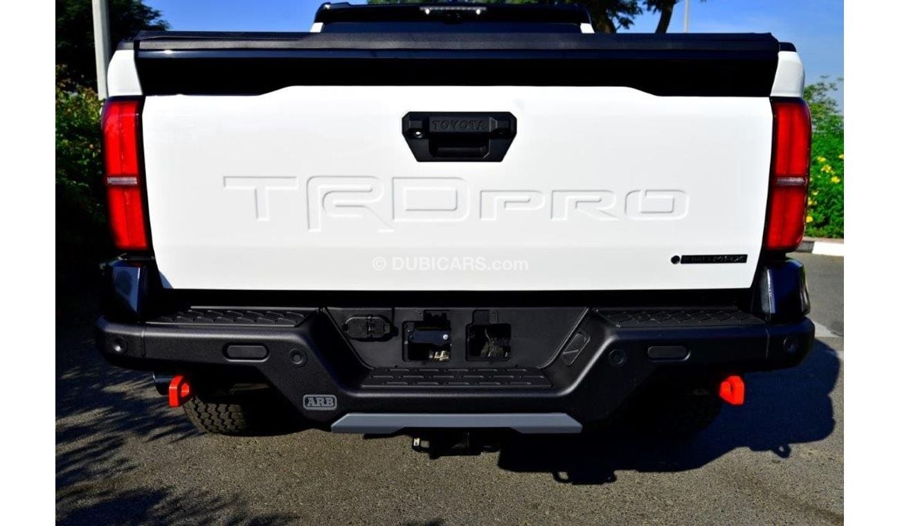 تويوتا تاكوما 2024 TOYOTA TACOMA DOUBLE CAB TRD PRO I-FORCE MAX HYBRID 2.4L TURBO 4WD AT