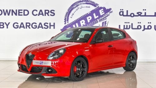 Alfa Romeo Giulietta Veloce | 2021 | Warranty & Service | Service History | Low Mileage