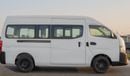 نيسان أورفان 2025 Nissan Urvan 2.5L MT Diesel 16 Seater Highroof Wide body EX