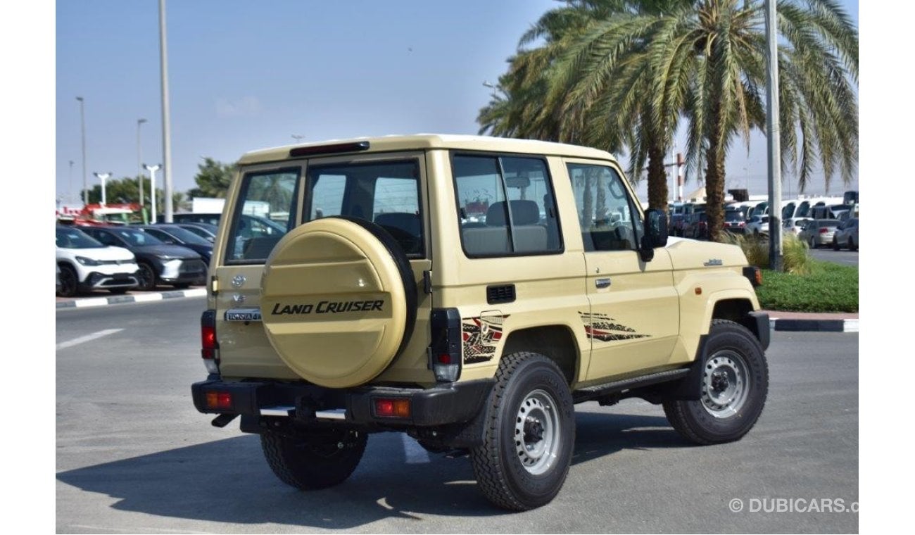 تويوتا لاند كروزر هارد توب 2024 TOYOTA LAND CRUISER 71 SWB V6 4.0L 4WD 7 SEATER MT -EURO 4.