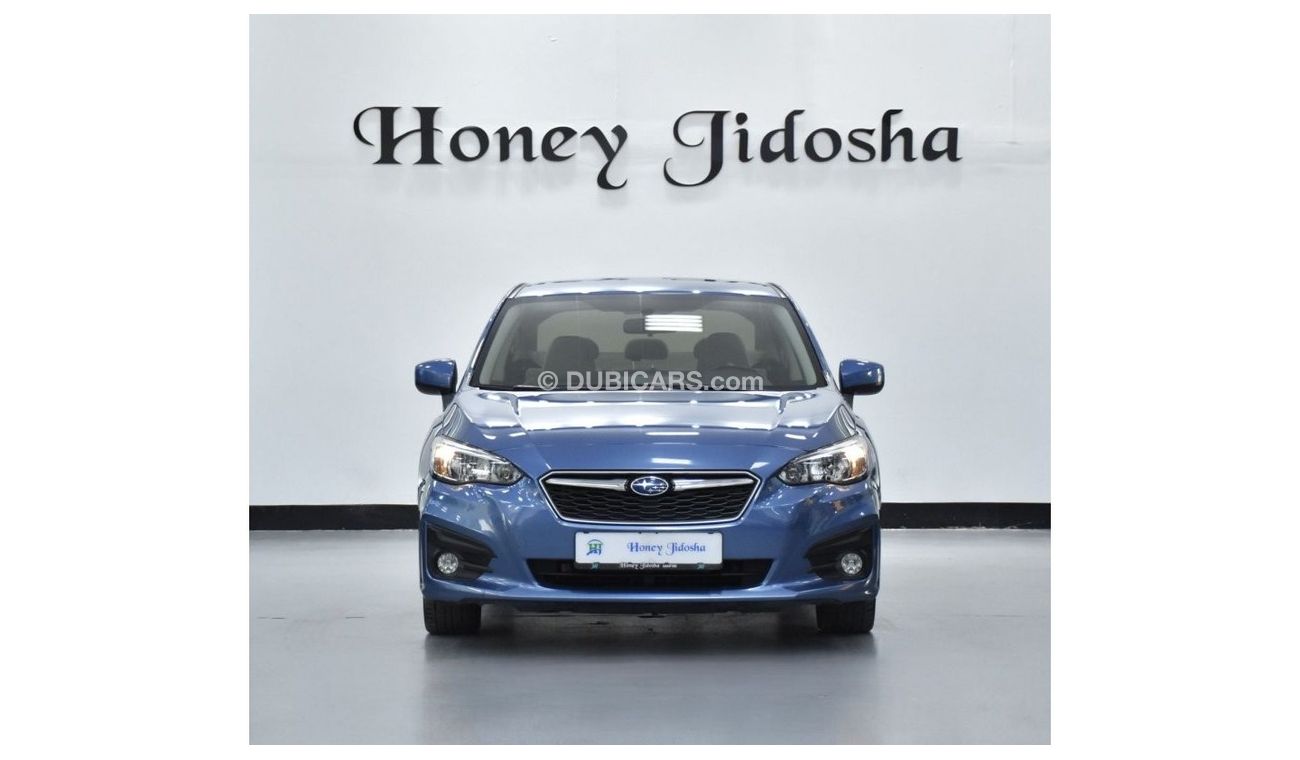 Subaru Impreza EXCELLENT DEAL for our Subaru Impreza AWD ( 2019 Model ) in Blue Color GCC Specs