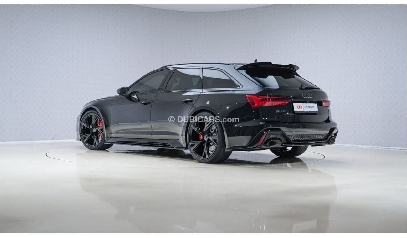 أودي RS6 Avant TFSI quattro 4.0L - 2 Years Approved Warranty - Approved Prepared Vehicle