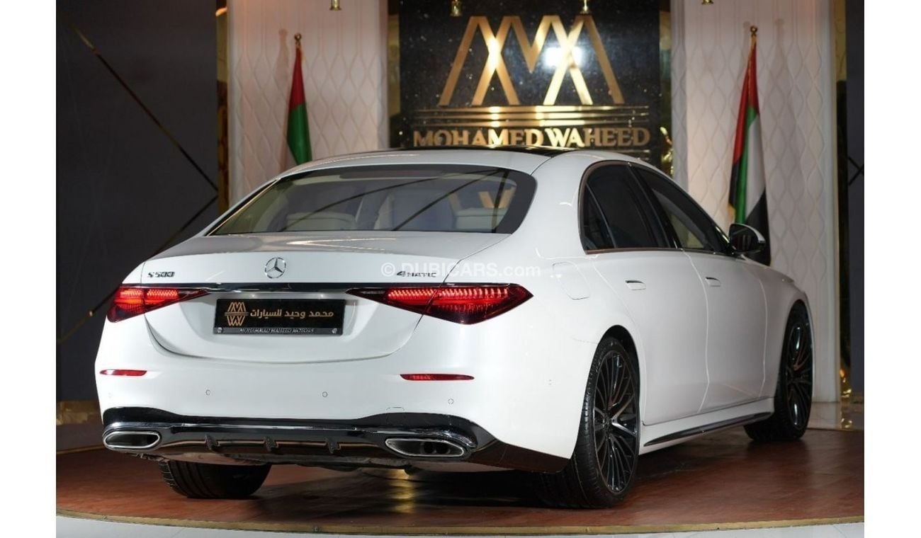 مرسيدس بنز S 500 Mercedes-Benz S 500 | 2023 GCC 4,600 KM only | Agency Warranty | AMG | Diamond Seats