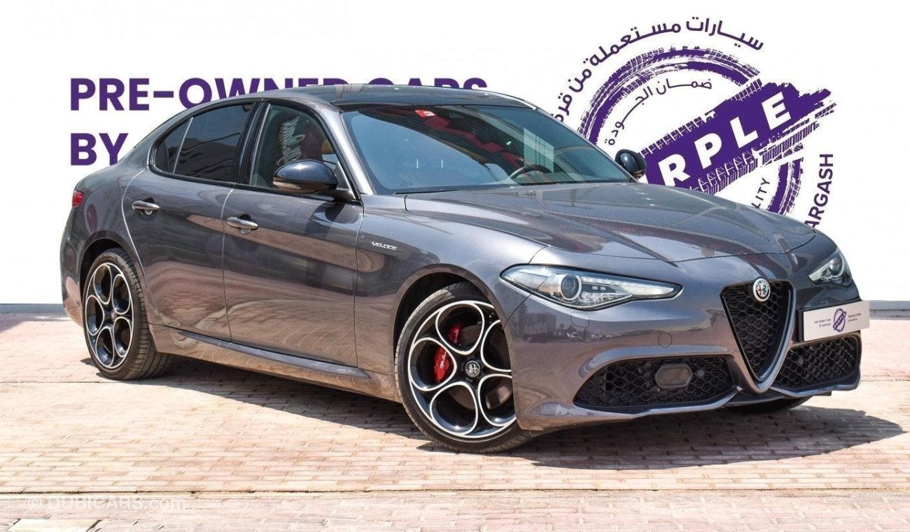 ألفا روميو جوليا Veloce | 2023 | Warranty & Service | Service History | Low Mileage