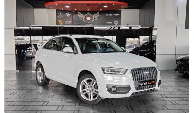 أودي Q3 AED 1,700 P.M | 2015 AUDI Q3 35 TFSI QUATTRO 2.0 L | GCC |