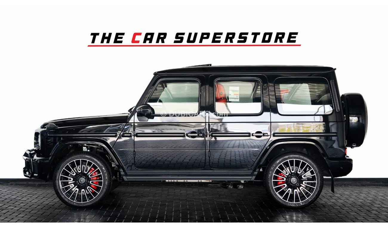 مرسيدس بنز G 63 AMG 2025 MERCEDES BENZ G63 AMG | DOUBLE NIGHT PACKAGE | CARBON PACKAGE | WARRANTY SERVICE TILL 2029