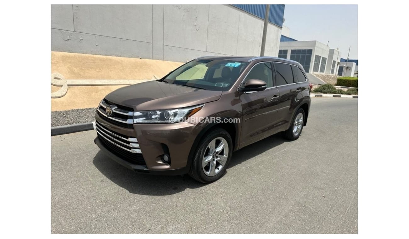 Toyota Highlander 2018 toyota  highlander limited full options AWD IMPORTED FROM USA VERY CLEAN CAR INSIDE AND OUT SID