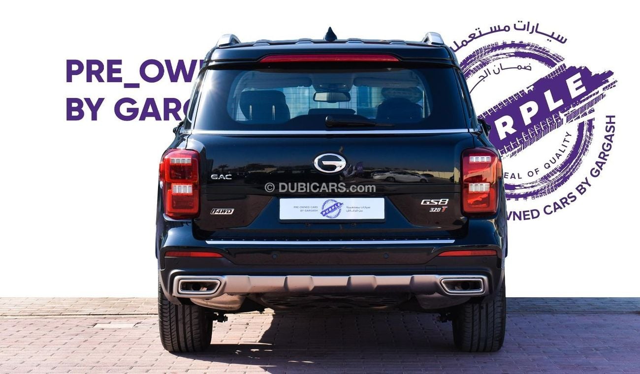 GAC GS8 GL 2.0T | 2020 | Warranty | Service History