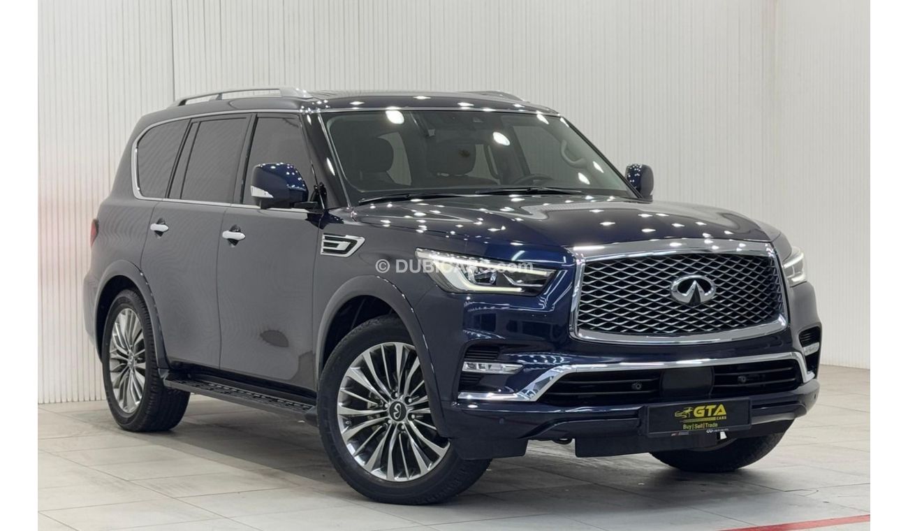 إنفينيتي QX80 Sensory 8 5.6L 2021 Infiniti QX80 Sensory, 2026 Infiniti Warranty, Full Infiniti Service History, 8