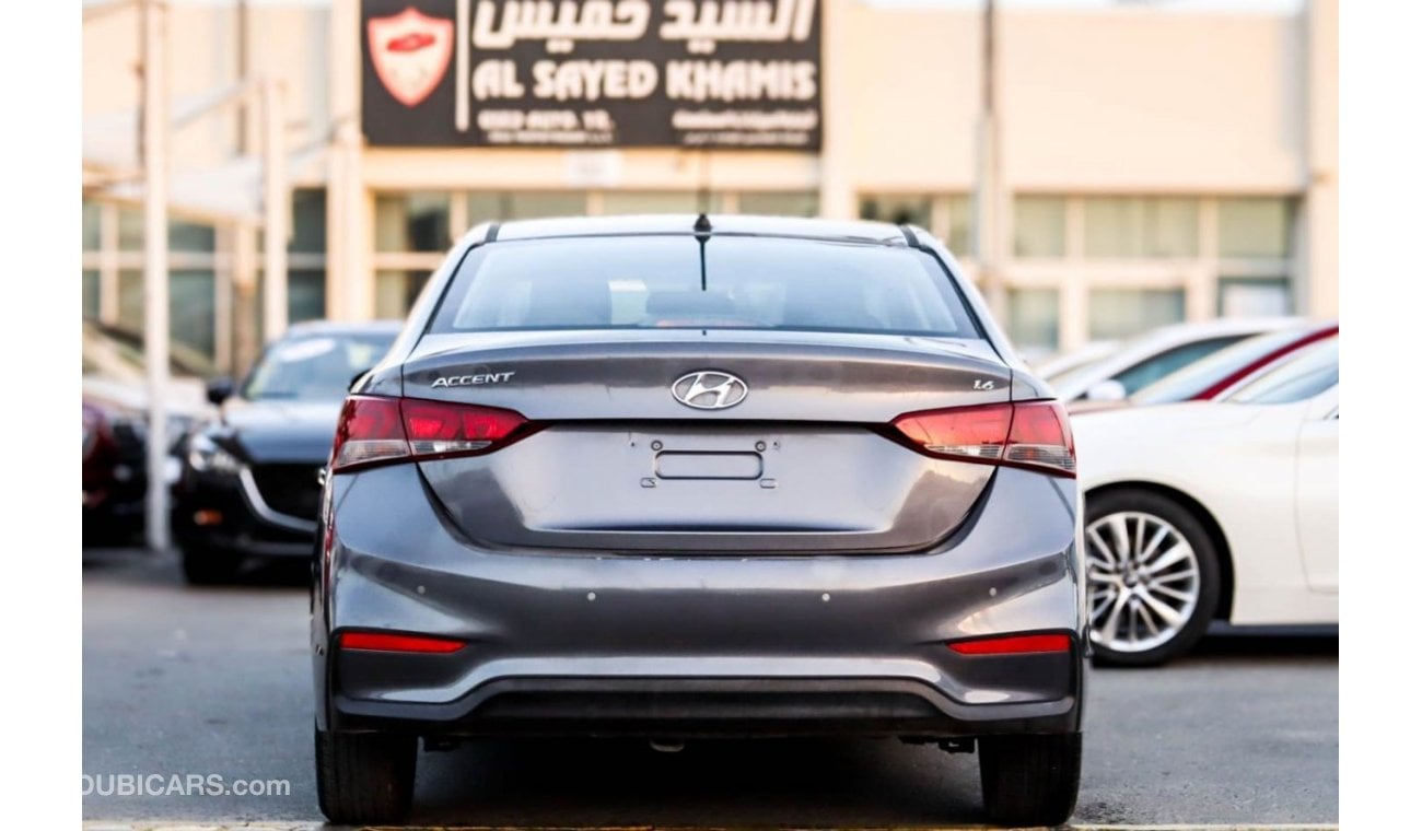 Hyundai Accent 2019 Hyundai Accent GL (RB), 4dr Sedan, 1.6L 4cyl Petrol, Automatic, Front Wheel Drive