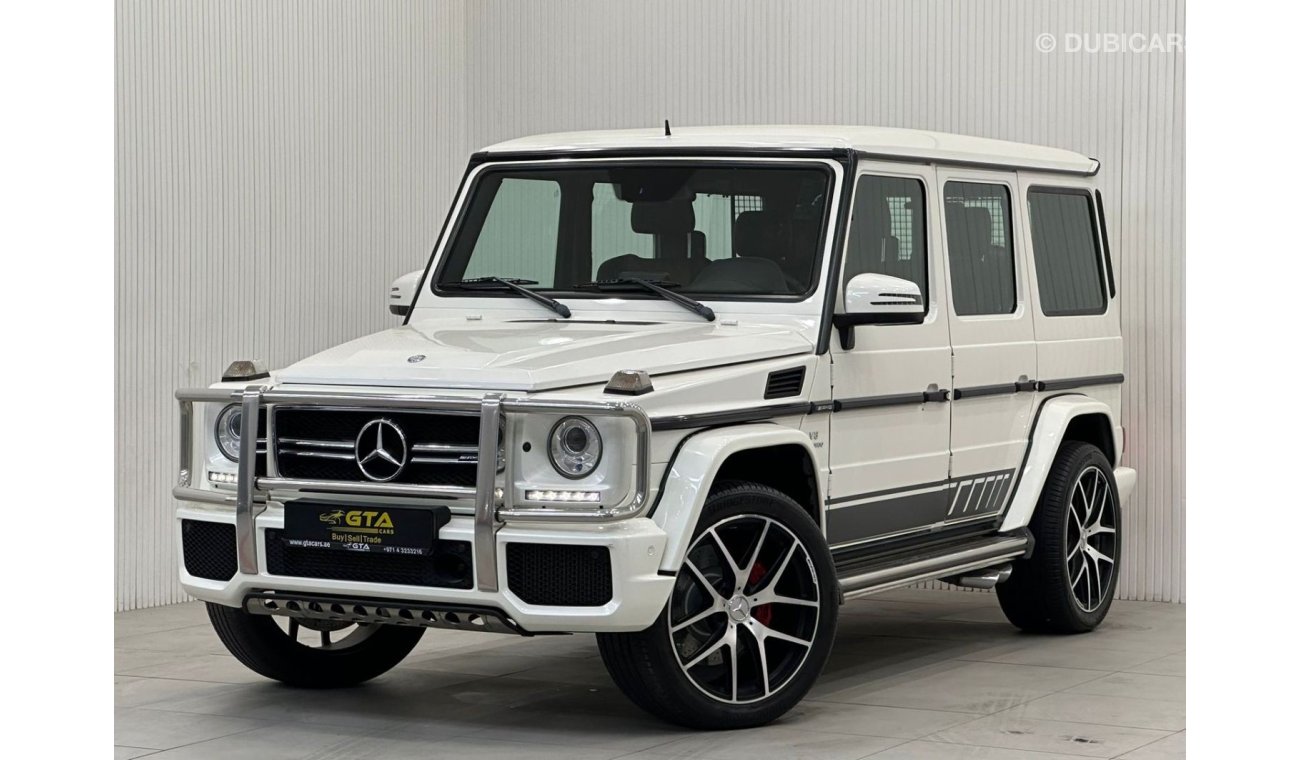 مرسيدس بنز G 63 AMG 2016 Mercedes Benz G63 463 Edition, Service History, Full Options, GCC Specs