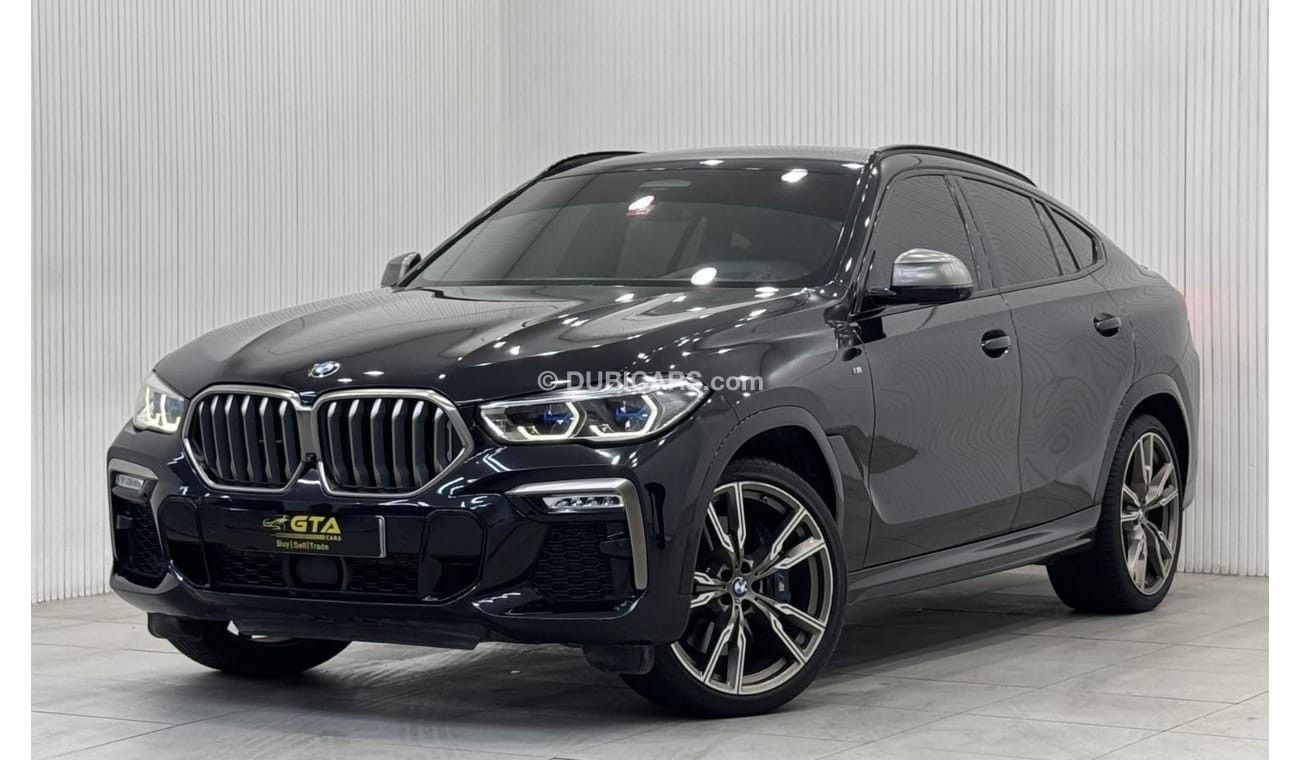 BMW X6 50i Exclusive 4.4L 2021 BMW X6 M50i, 2026 AGMC Agency Warranty + Service Package, Full Service Histo