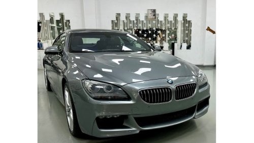 BMW 640i M Sport GCC .. FSH .. Perfect Condition .. V6 .. M kit .