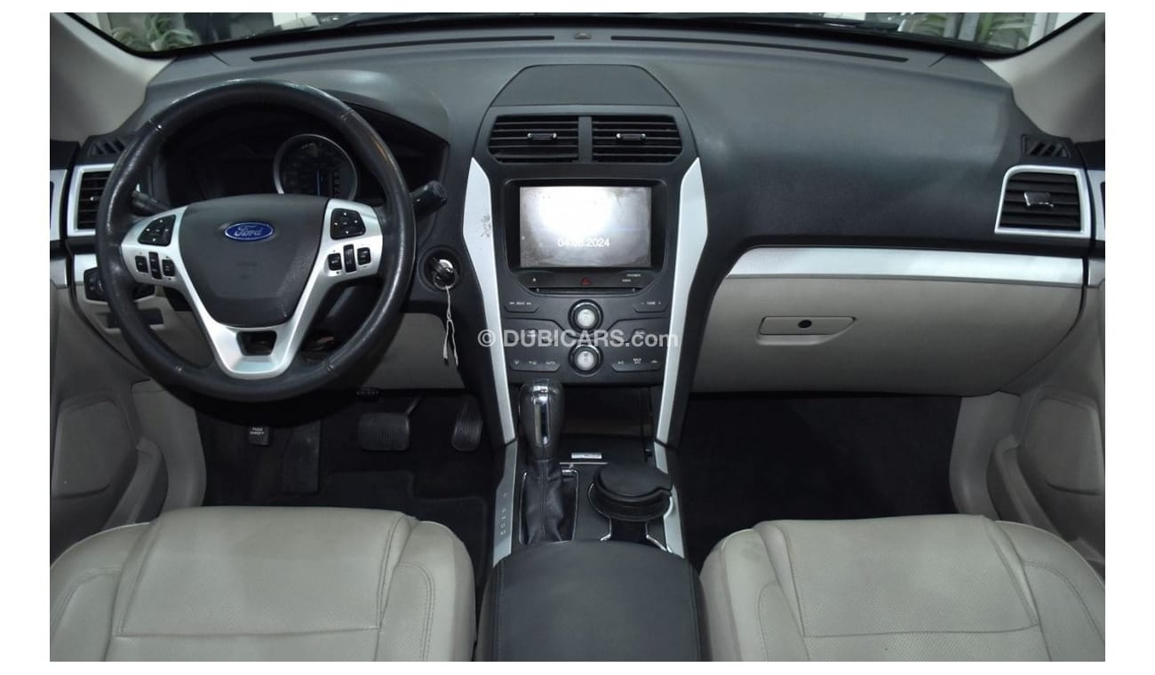 فورد إكسبلورر EXCELLENT DEAL for our Ford Explorer XLT 4WD ( 2015 Model ) in Black Color GCC Specs