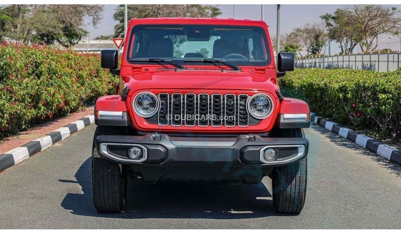 Jeep Wrangler Unlimited Sahara Turbo , 2024 GCC , 0Km , With 3 Years Warranty @Official Dealer