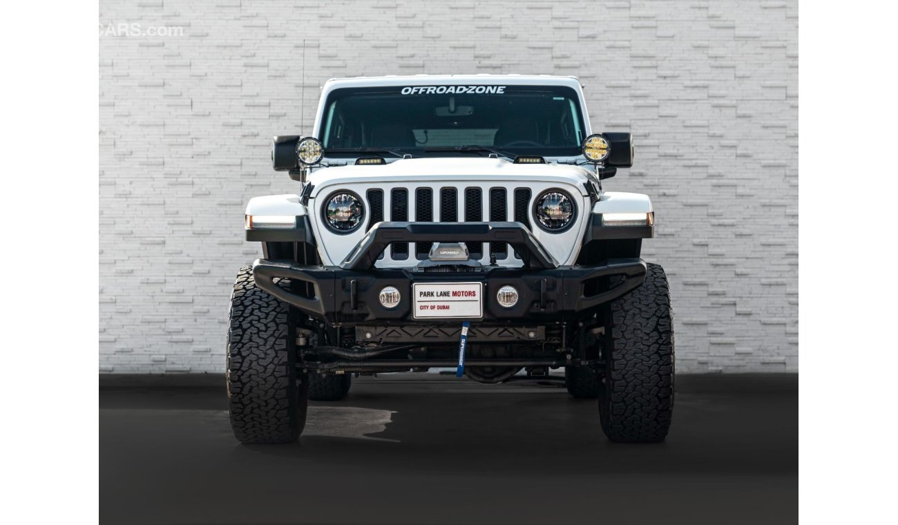 جيب رانجلر AED 3,617 PM • RUBICON STAGE 3 OFF-ROAD MODS • ONLY 4,000 KM • OFFICIAL JEEP WARRANTY + SERVICE PLAN