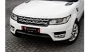 Land Rover Range Rover Sport HSE HSE | 2,731 P.M (4 Years)⁣ | 0% Downpayment | 3 Years Warranty