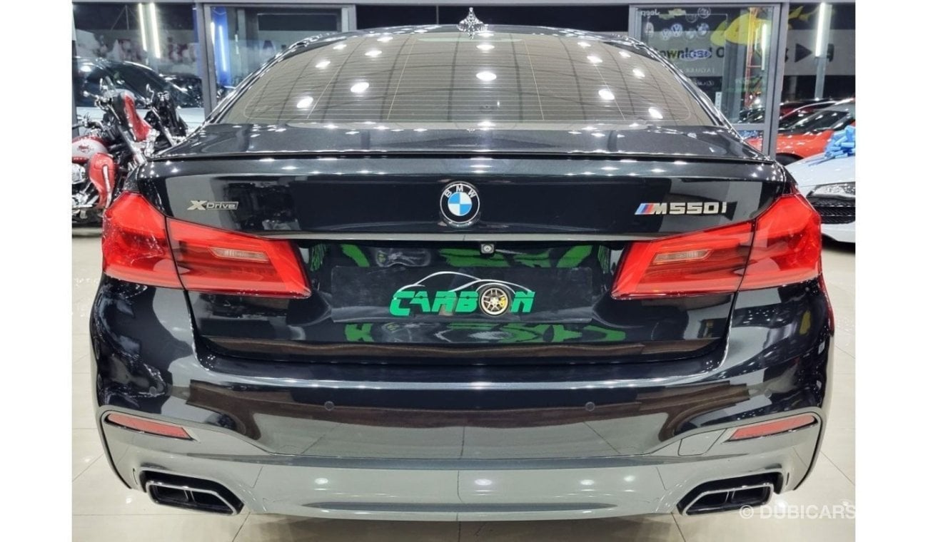 بي أم دبليو M550 SUMMER PROMOTION BMW M550I 2018 GCC IN IMMACULATE CONDITION STILL UNDER SERVICE CONTRACT FROM BMW
