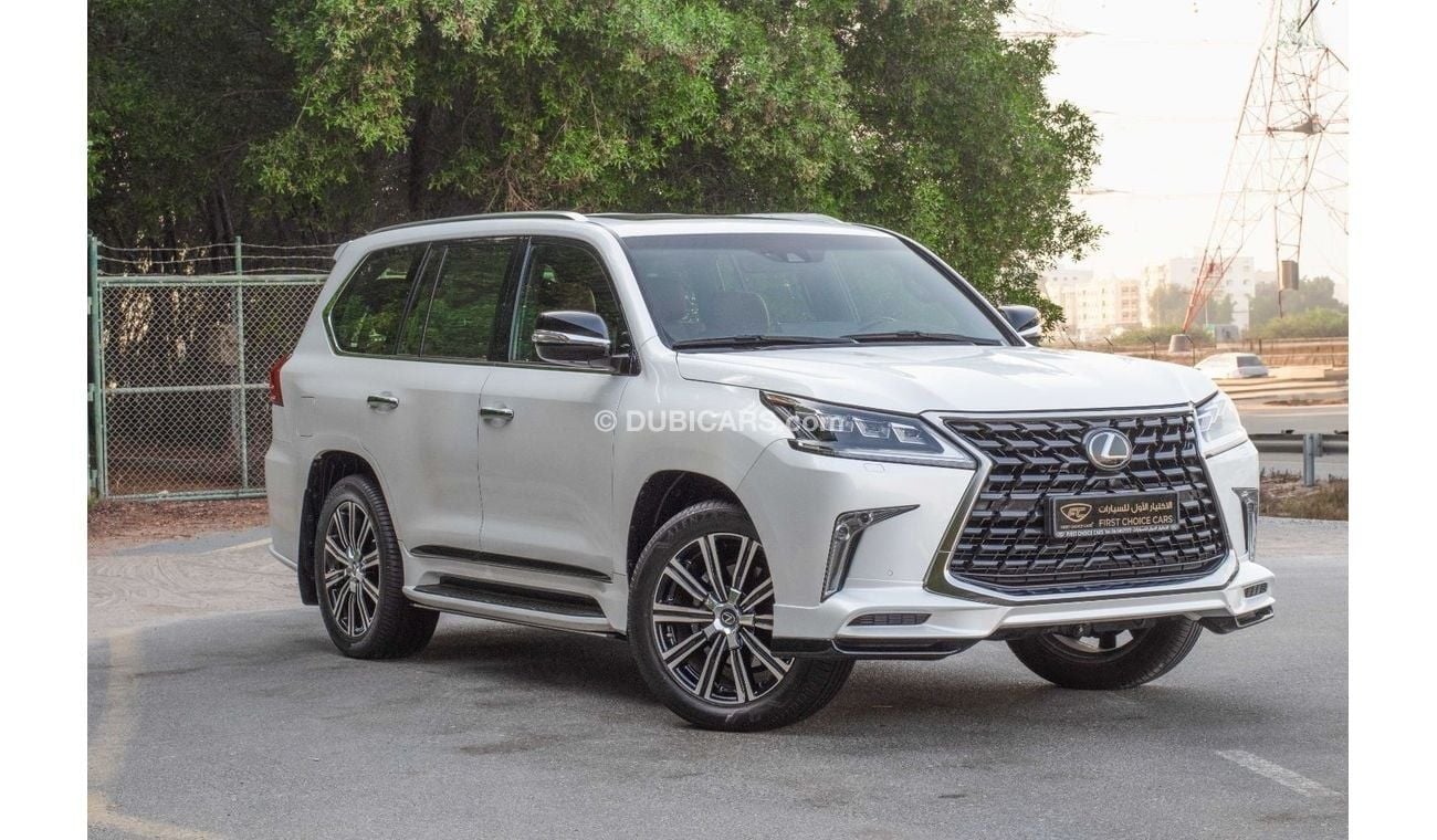 Lexus LX570 AED 5,311/month 2021 | LEXUS LX-570 SIGNATURE EXCLUISVE | 5.7L V8 GCC | L39543