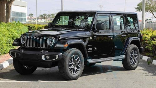 Jeep Wrangler Unlimited Sahara Turbo , 2024 GCC , 0Km , With 5 Years Warranty & 3 Years Service @Official Dealer