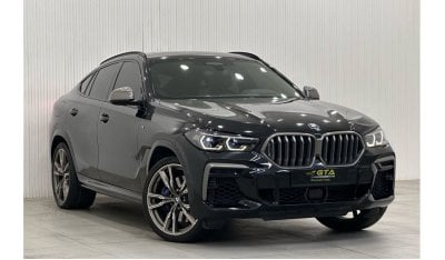 بي أم دبليو X6 2022 BMW X6 M50i, 2027 Agency Service Contract, Full BMW Service History, GCC