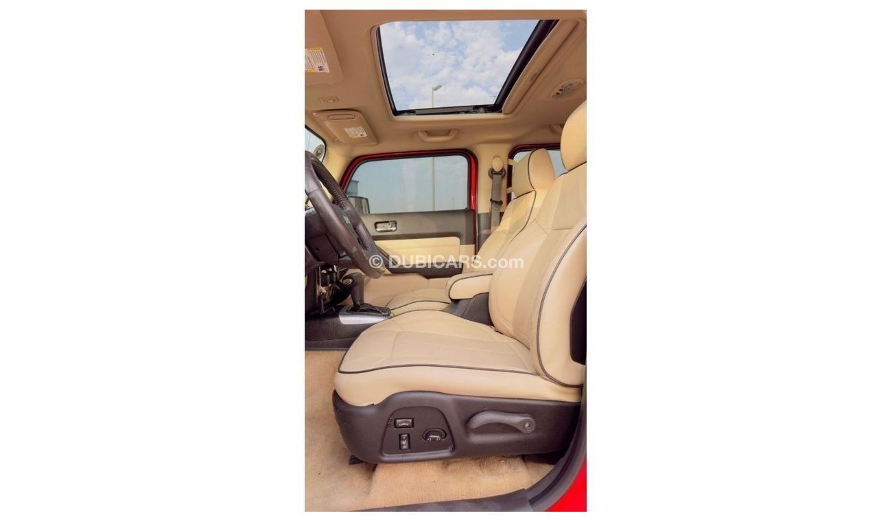 Hummer H3 2008 | LHD | LEATHER SEAT | SUNROOF | ROOF MOUNTED LED STRIP LIGHTS | BACK TIRE