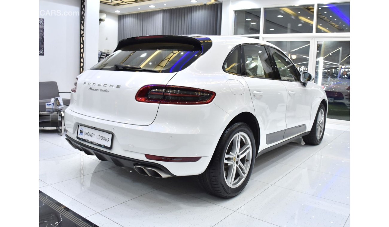 بورش ماكان T EXCELLENT DEAL for our Porsche Macan Turbo ( 2014 Model ) in White Color GCC Specs