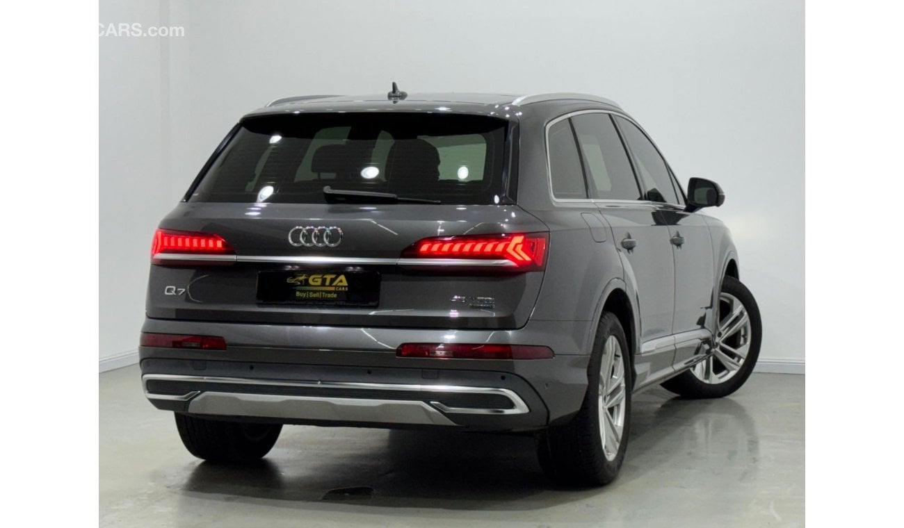 أودي Q7 45 TFSI quattro S لاين 2022 Audi Q7 S-Line 45TFSI Quattro, June 2027 Audi Warranty + Service Pack, L