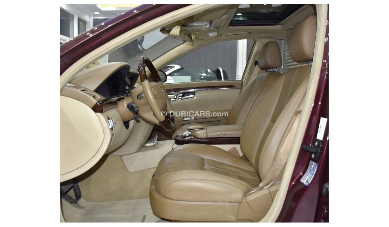 Mercedes-Benz S 500 EXCELLENT DEAL for our Mercedes Benz S500 ( 2006 Model ) in Burgundy Color GCC Specs