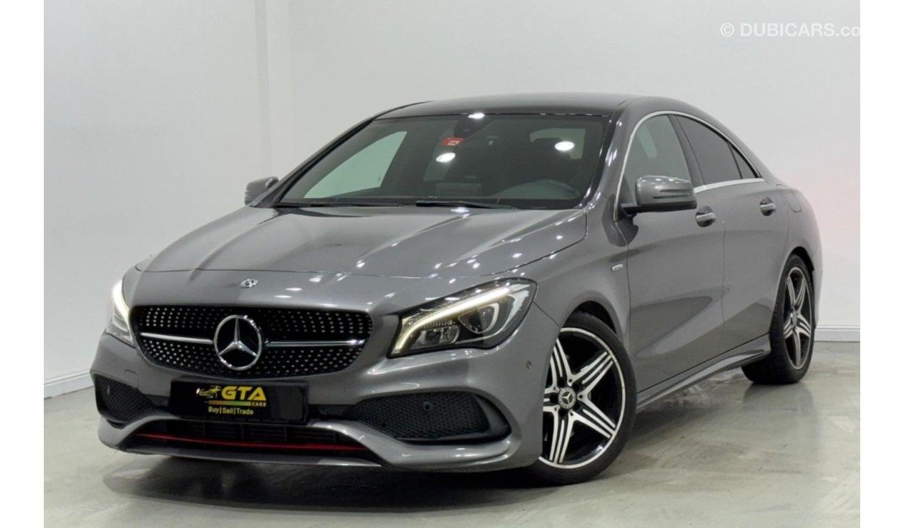 Mercedes-Benz CLA 250 Std 2.0L (221 HP) 2018 Mercedes Benz CLA250 AMG 4MATIC, Warranty, Full Service History, Low Kms, GCC