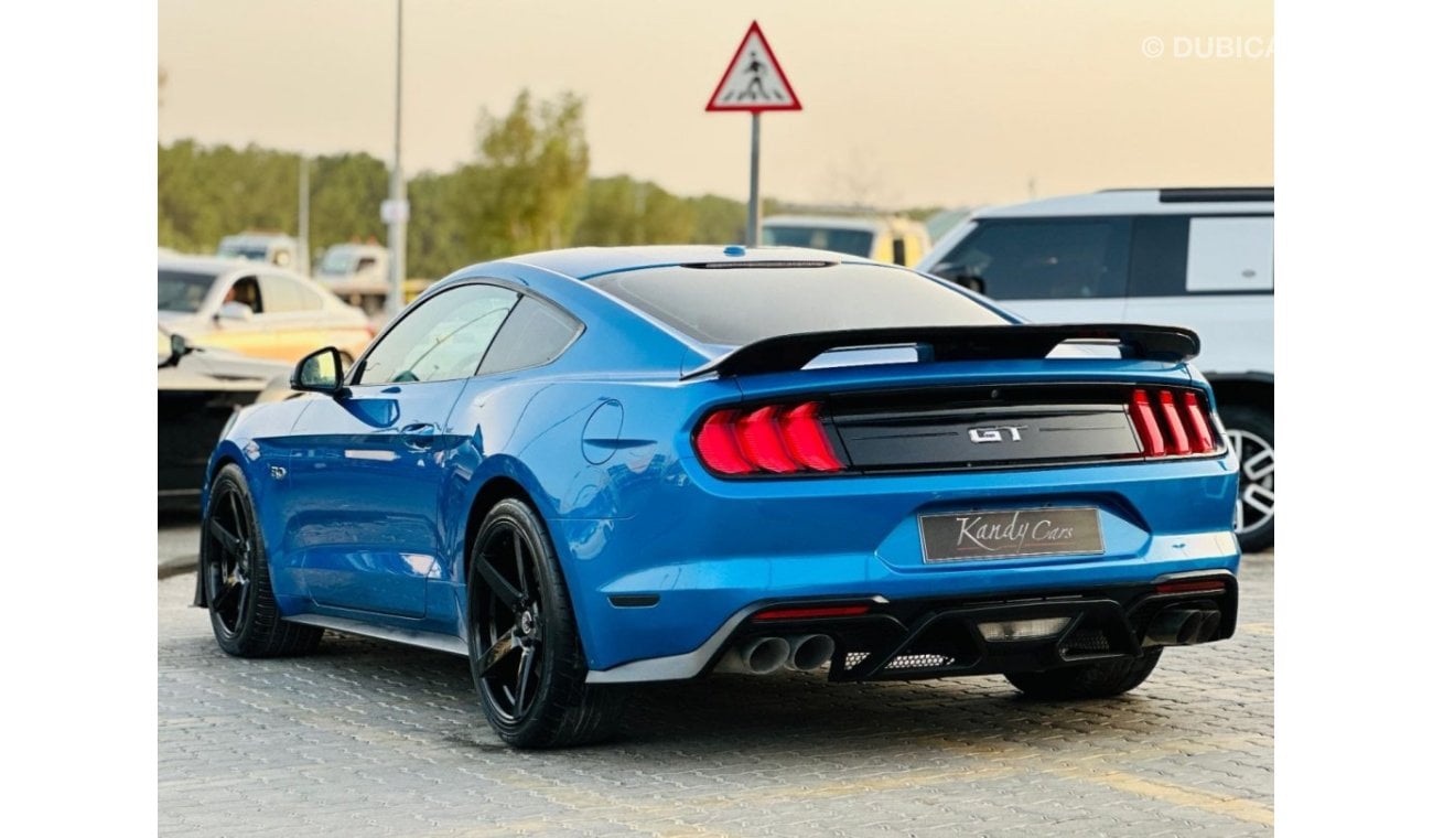 Ford Mustang GT | Monthly AED 1570/- | 0% DP | Custom Leather Seats | Adaptive Cruise Control | # 27088