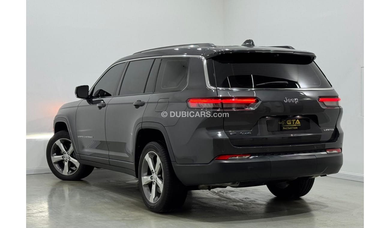 جيب جراند شيروكي L Limited 3.6L 2022 Jeep Grand Cherokee L Limited, 2027 Jeep Warranty + Service Pack, Full Options,