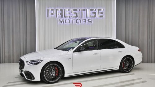 مرسيدس بنز S 63 AMG E-Performance 2024 Local Registration +10%