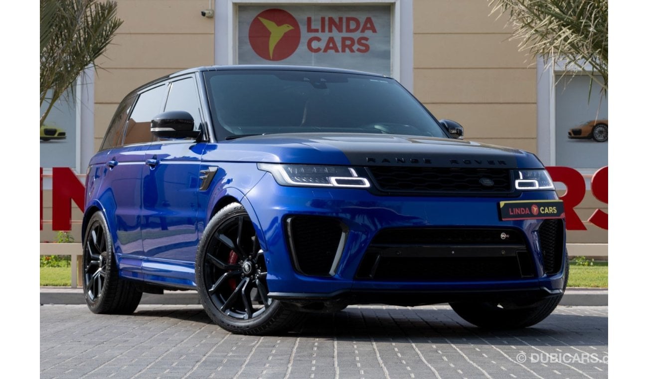 لاند روفر رينج روفر سبورت Range Rover Sport SVR 2019 GCC under Warranty with Flexible Down-Payment.