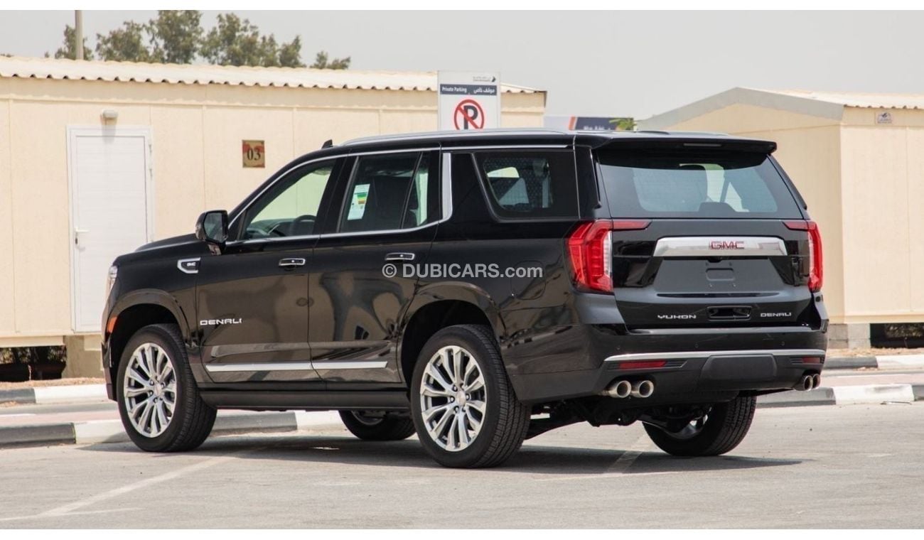 GMC Yukon Denali 4WD + TV 8-Seaters. GCC/ 5years Warranty & Services. Local Registration + 5%