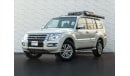 ميتسوبيشي باجيرو AED 1,415 PM • 3.8L PAJERO GLS TOP • ONLY 60,000 KMS • GOLD EMBLEM PACKAGE WITH RHINO ROOF-RACK