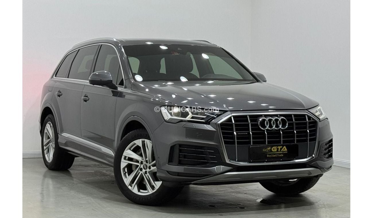 أودي Q7 45 TFSI quattro 2.0L 2022 Audi Q7 45TFSI Quattro, June 2027 Audi Warranty + Service Pack, Low Kms, G