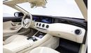 Mercedes-Benz S 63 AMG Coupe S63 AMG 4Matic Cabriolet - Euro Spec