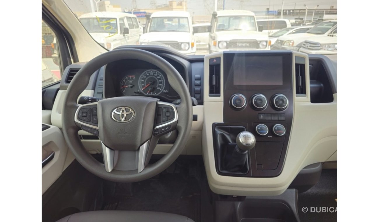 تويوتا هاياس 2024 TOYOTA HIACE 2.8L DIESEL 14 SEATER,ALLOY WHEELS,GL, MANUAL TRANSMISSION