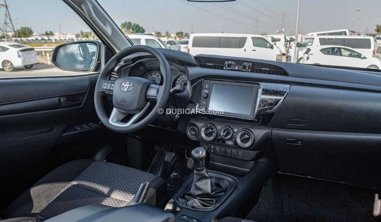 تويوتا هيلوكس TOYOTA HILUX DC 2.4D MT 4X4 P.WINDOW MY2024 – SILVER