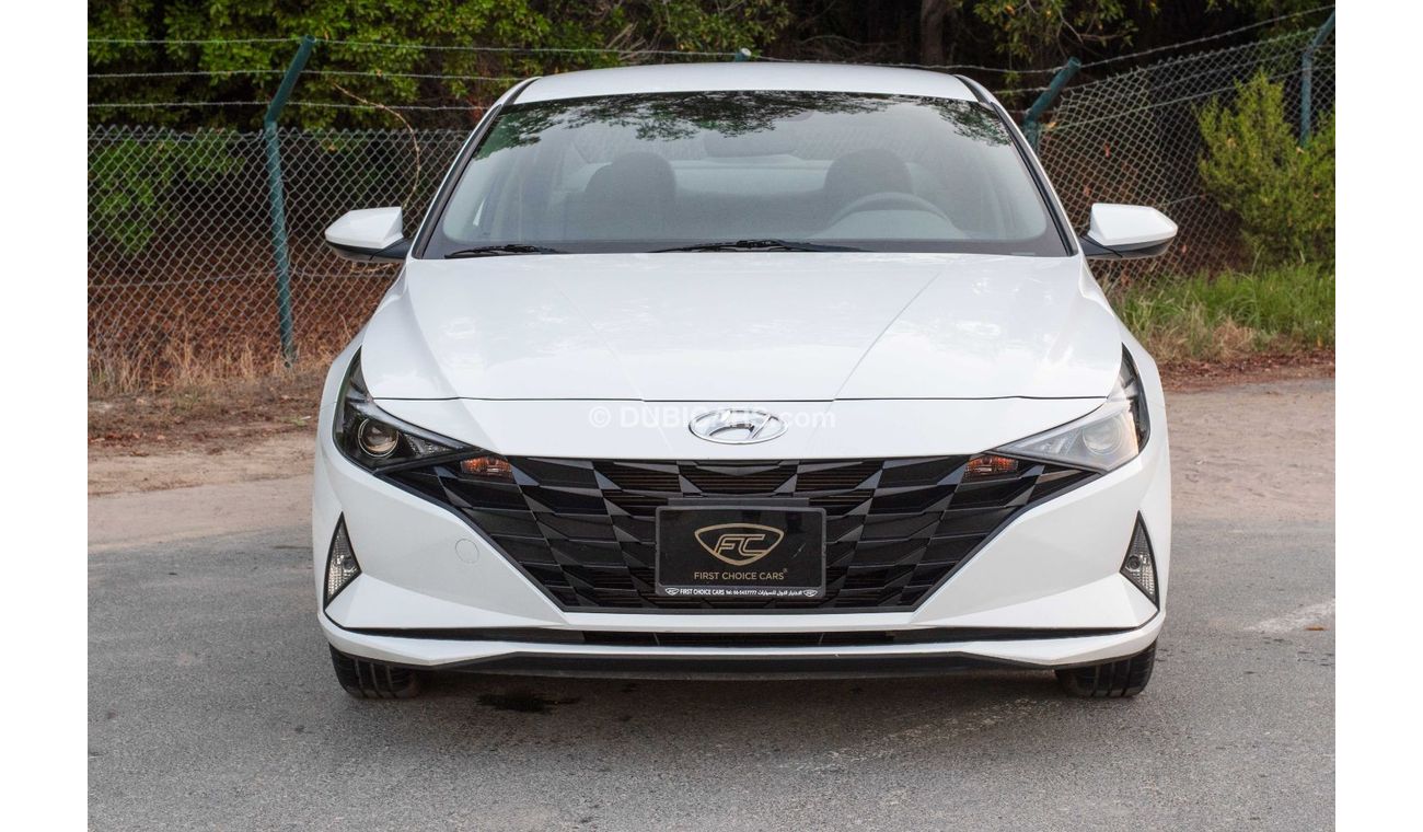 هيونداي إلانترا AED 750/month 2022 HYUNDAI ELANTRA SMART 1.6L GCC FULL SERVICE HISTORY H58144