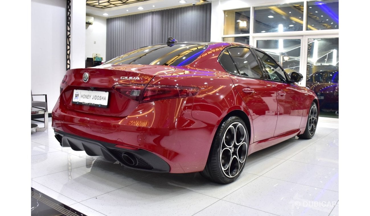 ألفا روميو جوليا EXCELLENT DEAL for our Alfa Romeo Giulia Q2 Veloce ( 2023 Model ) in Red Color GCC Specs