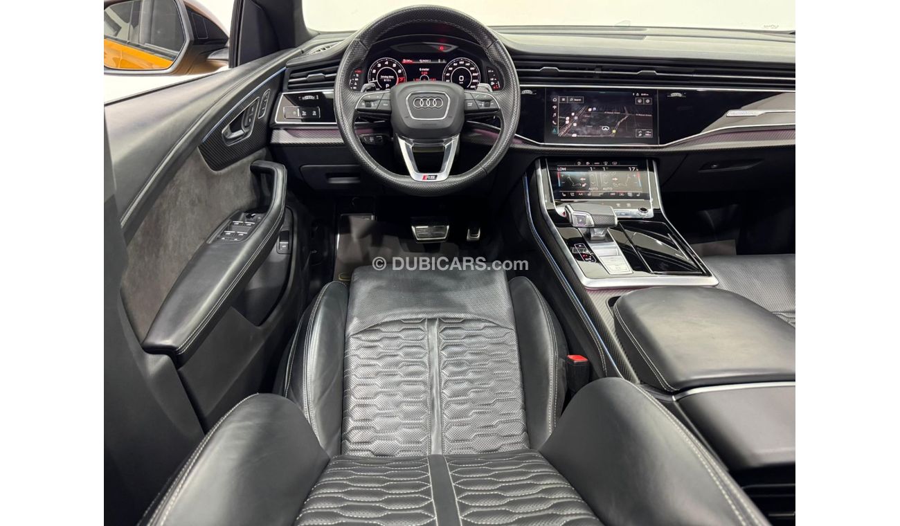 أودي RSQ8 TFSI quattro 4.0L 2021 Audi RSQ8 Quattro, 2026 Audi Warranty + Service Pack, Carbon Fiber Package, L