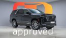 Cadillac Escalade Premium Luxury T1XX - 2 Years Approved Warranty - Approved Prepared Vehicle Exterior view