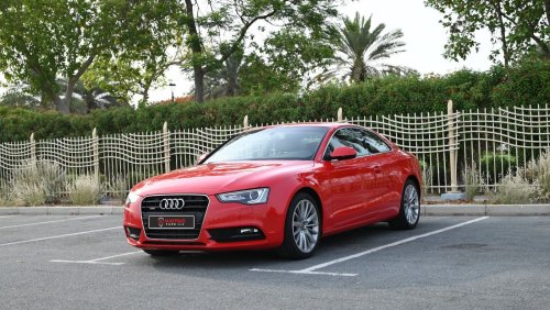 Audi A5 45 TFSI quattro AUDI A5 COUPE - 2.0TURBO 4WD - FULL AGENCY MAINTAINED - GCC SPECS - FIRST OWNER