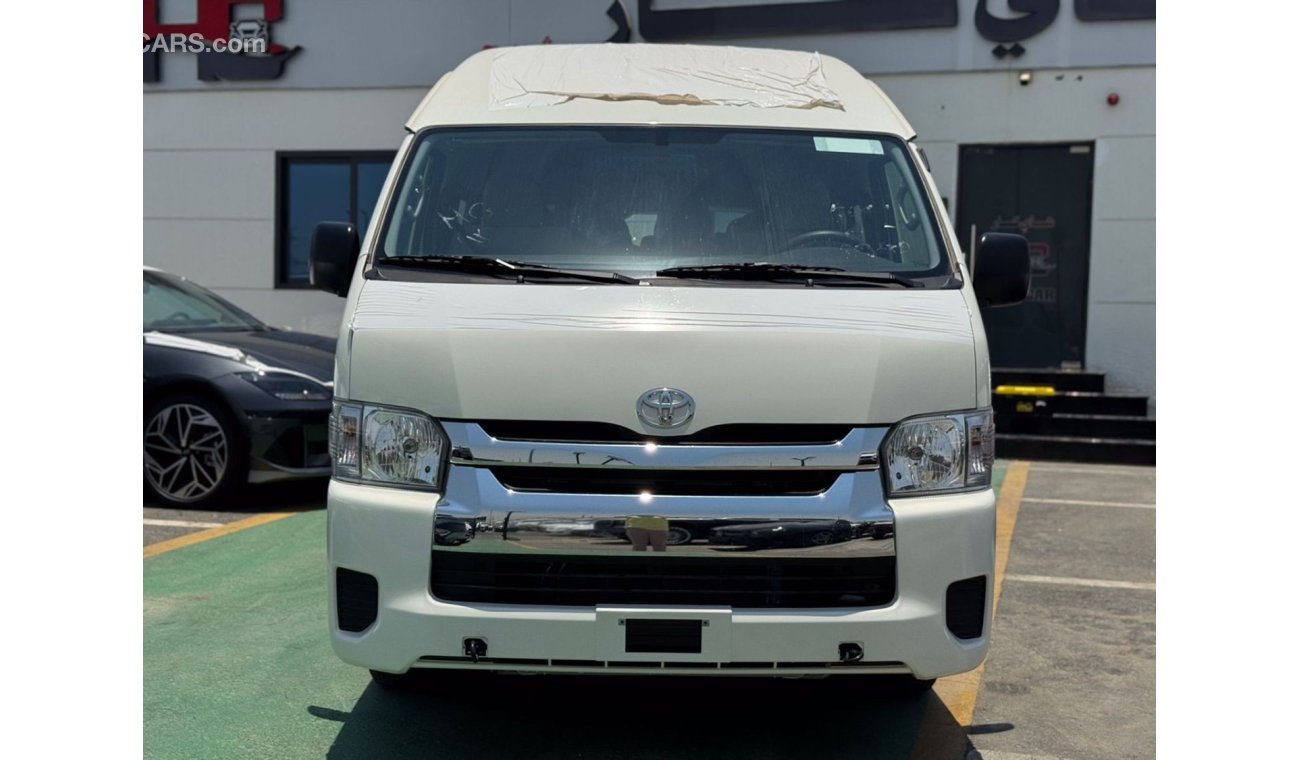 تويوتا هاياس 2024 TOYOTA HIACE GL HR 2.5L DSL T MT ABS AC WHITE COLOR