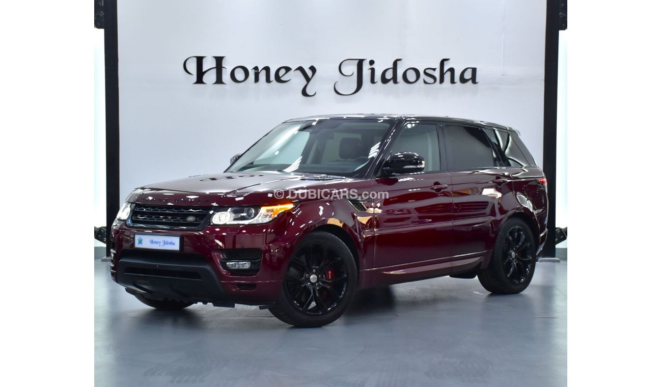 Land Rover Range Rover Sport EXCELLENT DEAL for our Land Rover Range Rover Sport Super Charge ( 2016 Model ) in Maroon Color Amer