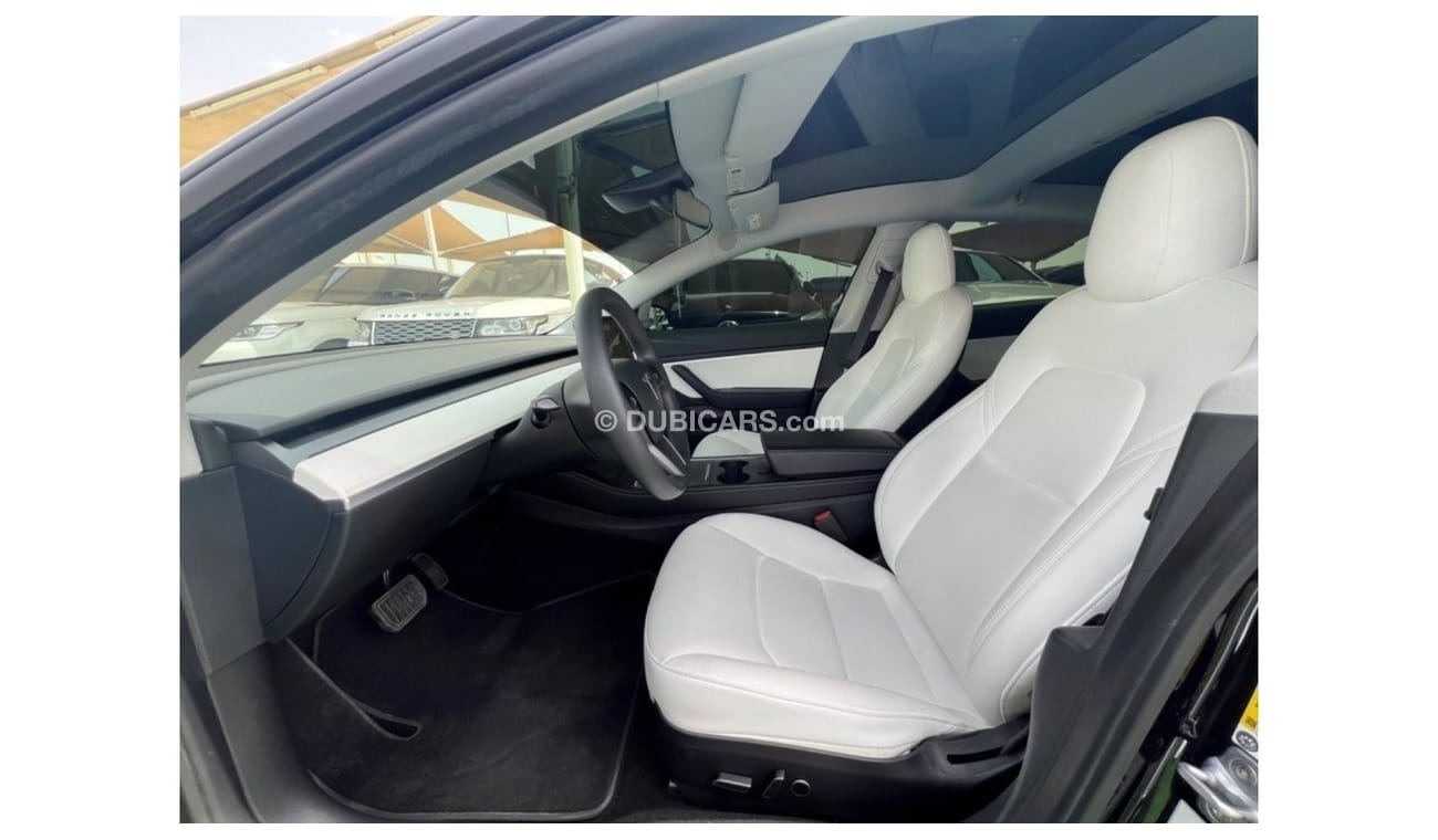 تسلا موديل 3 1600 Monthly payments / Tesal Model 3 / Long Range 2021 / full option / low mileage