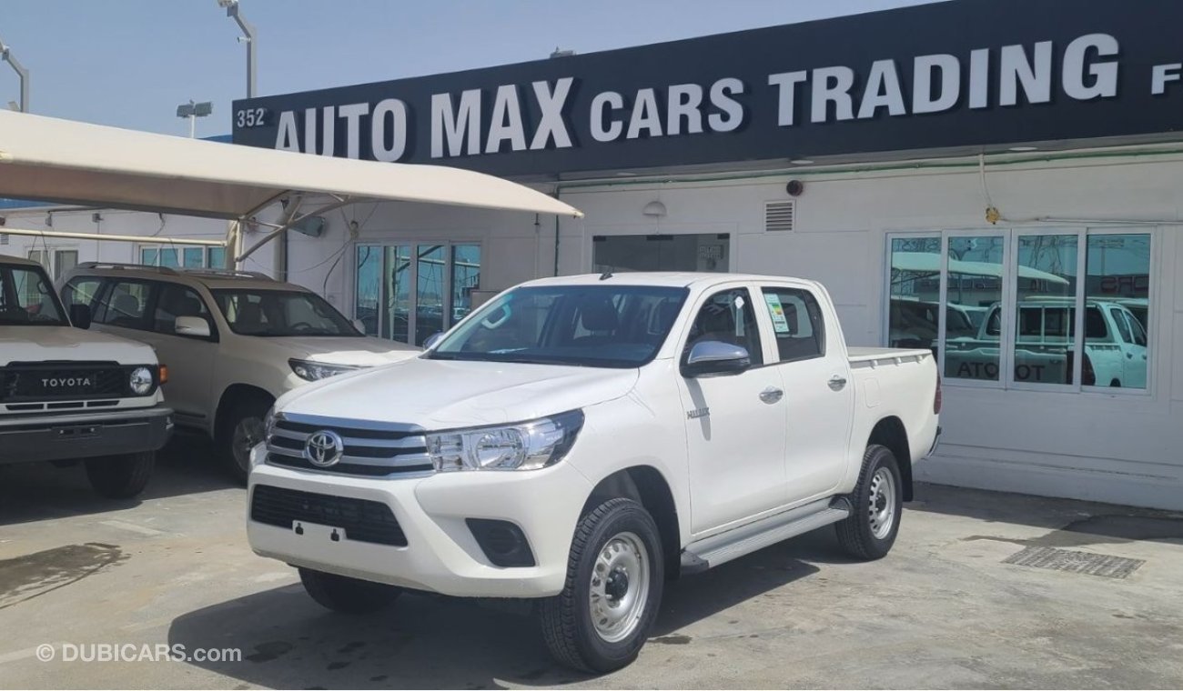 تويوتا هيلوكس TOYOTA HILUX DOUBLE CABIN 2.7L AT PETROL MODEL YEAR 2024 COLOR WHITE