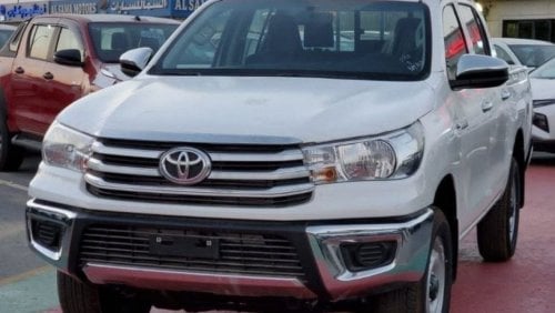 Toyota Hilux double cabin 2.4 Diesel ,,,4X4,,, white color Black interior 2024 Basic option ( for local registrat